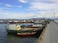 Fishing harbor (Terminal Pesquero) in Puerto Natales. One of these would be our boat to Rennell island!